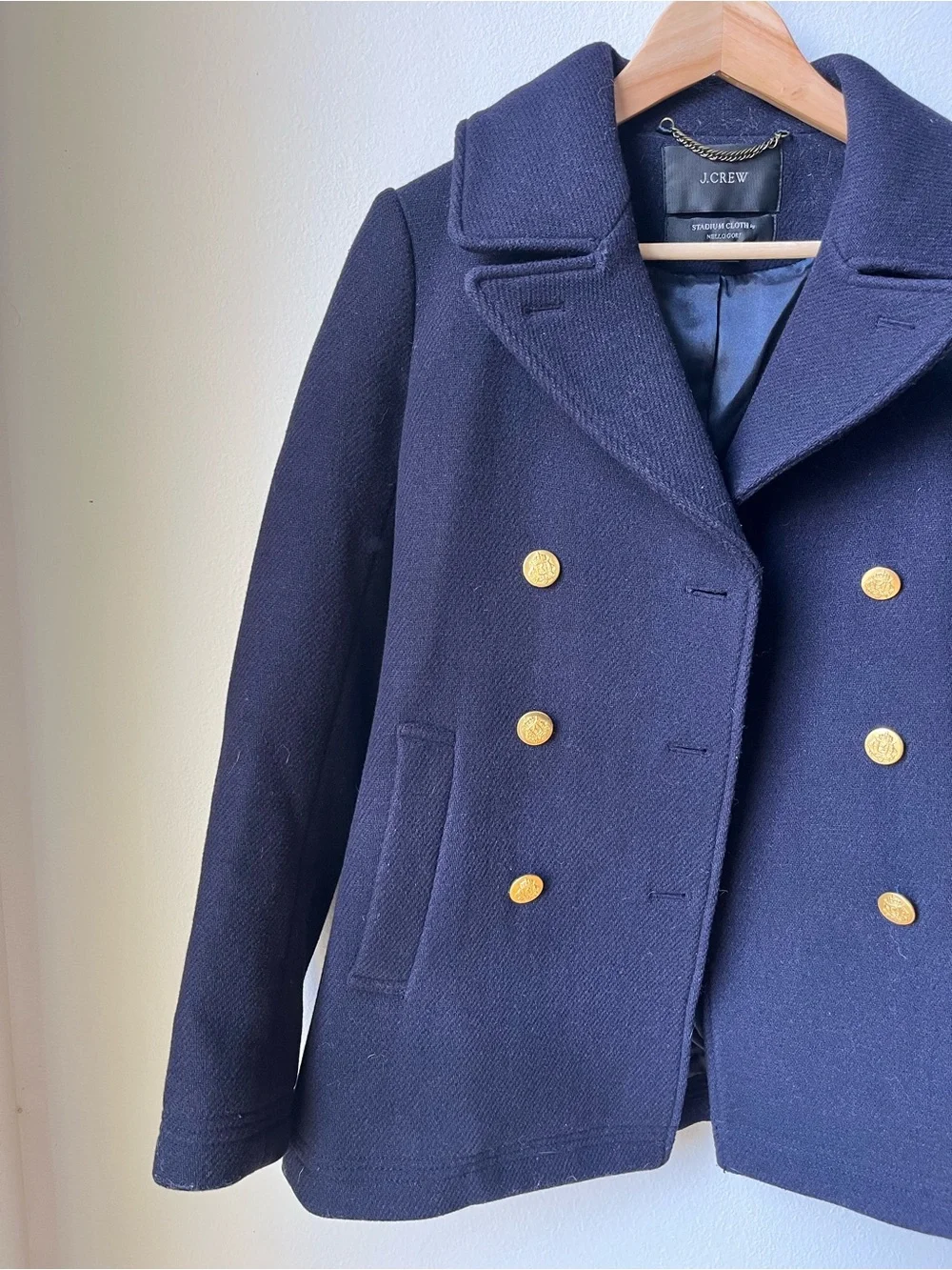 J. Crew tailored double